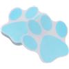 Happyyami Adesivi Antiscivolo a Forma di Zampa di Cane per Vasca da Bagno e Doccia, Decorativi Blu, 10 Pezzi, Adesivi per Pavimenti e Scale, Sicurezza Antiscivolo per Adulti in Casa e Bagno