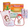 Generico Calza della befana Personalizzabile con Prodotti Prima Infanzia Bavaglino La Prima Calza Regalo Bambini Natale epifania Neonato neonata Primo Natale Cappuccetto Rosso