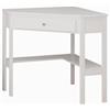 Vicco Scrivania ad angolo Velto, Bianco, 75 x 71.6 cm, adatto come postazione di lavoro per PC, laptop e documenti
