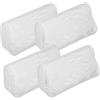 iplusmile Set 4 Pezzi Rete di Plastica Bianco per Lavori di Uncinetto e Maglia Fori Ordinati e Superficie Liscia, per Progetti Creativi di Cucito e Decorazioni