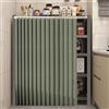 HLTQL Tendina sottolavello Bagno,Tenda da Cucina Corta,Tenda Corta per Finestra,per Armadio da Cucina,Armadio,Bagno,Mobile Lavatrice,scaffale(2,W*H/60 * 90cm)