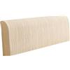 MCNDSI Copri Testata Letto Universale Copertura Testiera Letto Matrimoniale Fodera Protezione Elastica Lavabile per Decorazione Camera(Beige color,55-67inch/140-170cm)