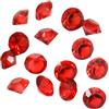 Aeromdale - Cristalli a Forma di Diamante, per Decorazione Tavolo Nuziale, 4000 Pezzi, Colore: Rosso Rubino