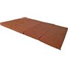 Natalia Spzoo Materasso pieghevole 180 x 120 x 8 cm (Marrone Chiaro 1000)