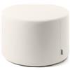 Avalon - Pouf Poggiapiedi Rigido CILINDRO Mamba Ignifugo Classe 1IM in Ecopelle Nautica, Puff Poggiapiedi, Seduta da Interno ed Esterno, Professionale Comodo Impermeabile, Made IT(70cm-Bianco sporco)