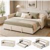 YNYHTER Divano letto matrimoniale, divano letto estensibile 90/180x200cm, divano letto matrimoniale divano letto a 2 posti, letti da giorno estensibile, divani letti multifunzionale, senza materasso