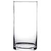 KNIKGLASS Vaso di Vetro, Vaso di Fiori di Vetro, Vaso di Fiori Decorazione Vaso di Vetro, Vaso Trasparente (A, 25 cm x 12 cm)