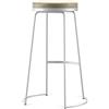 DRMEE Sgabelli da Bar Sgabelli Da Bar In Pelle PU Sgabelli Alti Con Robuste Gambe In Acciaio Sgabelli Da Bancone Per Sedia Da Bar Domestica Sgabelli Cucina(B,65CM)