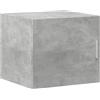 vidaXL Mobile a Parete Grigio Cemento 45x42,5x40 cm Legno Multistrato