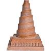 Amosfun Torre Architettonica in Resina, Scultura Artigianale Europea, Decorazione Leggera per Casa, Ufficio e Negozio, Ornamento di Simulazione Realistico, Souvenir Regalo