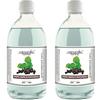 Generic Camomilla Torino - Fei Fan Diffusore Ambiente 26 Fragranze Naturali e Intense ad Alto Concentrato di Essenza - Made in Italy Formato Ricarica da 500ml - 2 Flaconi (Pepe Nero e Patchouli)