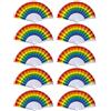 Persistence Ventagli da 10 Pezzi Pride Ventagli Portatili Pieghevoli Accessori Decorazioni Pride Month