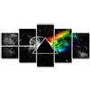 WLHZNB Stampe e Quadri su Tela HD Stampa 5 Pezzi Pink Floyd Musica Rock Pittura Quadro Moderno Artista Decorazione della Casa Dimensione A