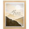 BIRAPA Cornice per foto Monaco 34x48cm Cornice per immagini Cornice per poster Cornice in legno Faggio - Ottico