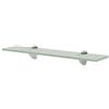 vidaXL Zwevend schap 50x10 cm 8 mm glas