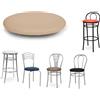 Generic Sedile sedili sedia sgabelli sgabello ricambio imbottito colori vari (Beige)