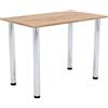 AKKE Tavolo da Pranzo Cucina Gambe Cromate