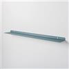 Steelnovo | Zeno, Mensola da Parete in Metallo Verniciato, Mensola da Muro Portaoggetti, 100x3x15 cm, Colore Azzurro, Design Minimal e Moderno, Scaffale da Muro, Made In Italy