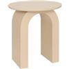 ATMOSPHERA CREATEUR D'INTERIEUR - Stoa tavolino beige 40x40cm