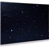 MYVILLAGE Sfondo Poster Cielo di Montagna Stelle con Fibre OTTICHE 76X56CM MYCL01 PRESEPE