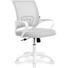 SAMIRA Sedia da ufficio ergonomica girevole - Happy (Grigio)