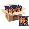 APERI SNACK Aperisnack® - AP03.006.09 Box 36 pz- Nachos BBQ Salsa Barbeque Box 36pz Monoporzioni da 30g Patatine e Snack Salati per aperitivo, senza glutine e vegano