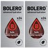 Bolero Drink 48 Bustine KOLA 3 grammi 3 gr Gusti Diversi Assortimento alla Frutta Preparato Polvere Solubile Per Bevanda Fresca in Acqua Prodotto,144 grammi dolcificato stevia,0.14 kilograms