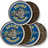 Ambassade Set tre Caviali, Baeri 100g + Beluga 100g + Oscietra 100g - 3 x 100g - Consegna refrigerata - CAVIAR AMBASSADE