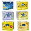 Viropa - Pacchetto RELAX - Assortimento di 6 confezioni da 15 filtri: Buonanotte Vircalm, Camomilla, Melissa, Biancospino, Mela, Finocchio-Anice-Cumino + in OMAGGIO Tisana alle Erbe TISANIAMO