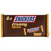 Snickers Barrette di cioccolato Creamy con latte, caramello e burro di arachidi, 182 g