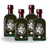 L'Olio dei Papi Olio Extra Vergine Italiano 100% estratto a freddo prodotto dagli uliveti secolari delle antiche terre dei Papi 4 bottiglie Regalo e Bamboniera Gastrononomica da 0,25 LT (bottiglia)