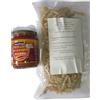 Niclaw Gourmet Spicy Nasi Lemak Bundle (una bottiglia MasFood SF Nasi Lemak Sambal, 250g ciascuno, Scadenza: 10 aprile 2024 e 1 pacchetto Grade 5A Sabah Blue-Eyed Acciughe Secche 200G ciascuno), Halal, Scadenza: 5