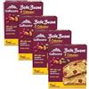 Generico Fette Biscottate Spesse Integrali per Colazione con Mirtilli Rossi Mandorle e Semi di Zucca Ricche di Fibre Confezioni Monoporzione Colazione Croccante e Nutriente (4 confezioni da 200 g)