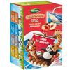 CAIYA Valfrutta Triangolini Succhi di Frutta per Bambini al gusto di Pesca 100% Naturale, Scatola 8x100ml