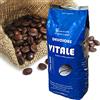Vitale Caffè in Grani 2 Kg. Qualità Delicious Miscela Dolce e Cremosa dal retrogusto Delizioso Metodo di tostatura Tradizionale Classica Napoletana
