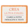 Generico Cialda per Torte - Stampa Alimentare Personalizzata per Torte A4, Immagine Personalizzabile su Foglio Edibile in Fibra Vegetale - Senza Glutine - Cake Topper Commestibile