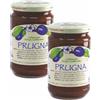 Agritur - Confettura Extra Biologica di Prugna Classic Bio, 60% Frutta, con Zucchero di Canna e Pectina, Naturale e Gustosa, Ideale per Colazione, Dolci e Yogurt, Pack 2×330 g