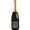 Bottle-Up Bottiglia di Prosecco D.O.C. Extra Dry 0.75 lt., per idea regalo di compleanno per lui e per lei, tanti auguri con etichetta in oro (Oro, Numero)