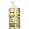 BOXBAR Gallette di avena vegane, gallette a basso contenuto di grassi, ideali per essere usata come accompagnamento a pasti (Confezione Multipla 12 unità)