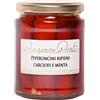 Conserve Conti - Peperoncini ripieni di carciofi e menta - 2 vasi da ml. 314/540 g - produzione artigianale siciliana