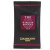 Passerini Dammann 4 Fruits Rouges - Tè nero aromatizzato al ribes, lampone, fragola, ciliegia con pezzi di fragole e ribes, 24 filtri, Dammann Frères