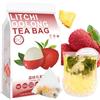 Plant Gift Tè Oolong e Litchi tè 荔枝乌龙茶, 150g/5.29oz (3g*50bags) | Naturale. 100% Puro. Senza additivi. Oolong con litchi, dolce-fruttato. Caldo o freddo. Also:Litchi Oolong Tea Bag.