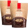 Prozis Protein Muesli 800 gr (2 confezioni da 400 gr) - Cereali, semi e frutta secca per una Colazione Proteica - Multi gusti a scelta (800 gr, Cioccolato)