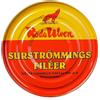 Soulgoods Surströmming FILETTI | Röda Ulven 300g/400g Lattina (filetti di aringa fermentati) | Sfida Surströmming | Pesce dalla Svezia