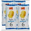Generico 4X Multipack San Carlo Light Patatine con Meno Grassi in Formato 6x25g, 600g totali, 24 monoporzioni da 25g