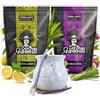 Cebador Set di yerba mate con accessori | Guarani Menta Limon e Maracuya | Yerba mate fruttato | Calabash, bombilla e accessori | Caffeina naturale | Yerba mate del Paraguay | 2x500g | 1kg
