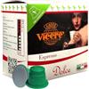 VICERE' MISCELA DI CAFFE' Caffè Vicerè Espresso Dolce, 100 Capsule Compatibili con Nes., Capsule Compostabili
