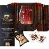 7 BELLOTAS Prosciutto 7 BELLOTAS 100% Iberico di Ghianda | Jamon Bellota Pata Negra | Prosciutto Spagnolo crudo intero con 48 Mesi di Stagionatura Naturale (Affettato 30X100 gr.)