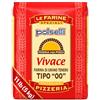 Polselli Farina 00 per Pizza Polselli VIVACE - Farina per Pizza e Pane, 5Kg | Impasti Professionali, Ideale per Pizza al Piatto e in Teglia