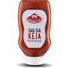 Moretti® Salsa KEJA | Ketchup alla Nduja di Spilinga | 100% Nduja Calabrese | Prodotto Naturale Senza Conservanti e Senza Coloranti | 270g Confezionato in Flacone con Dosatore